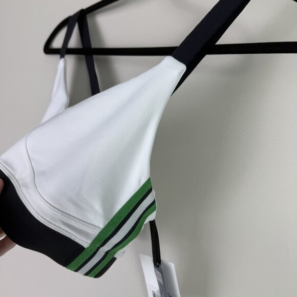 IVL Collective Bra Womens 10 Striped Stretch Activewear NWT New Workout Sports T - Picture 7 of 9